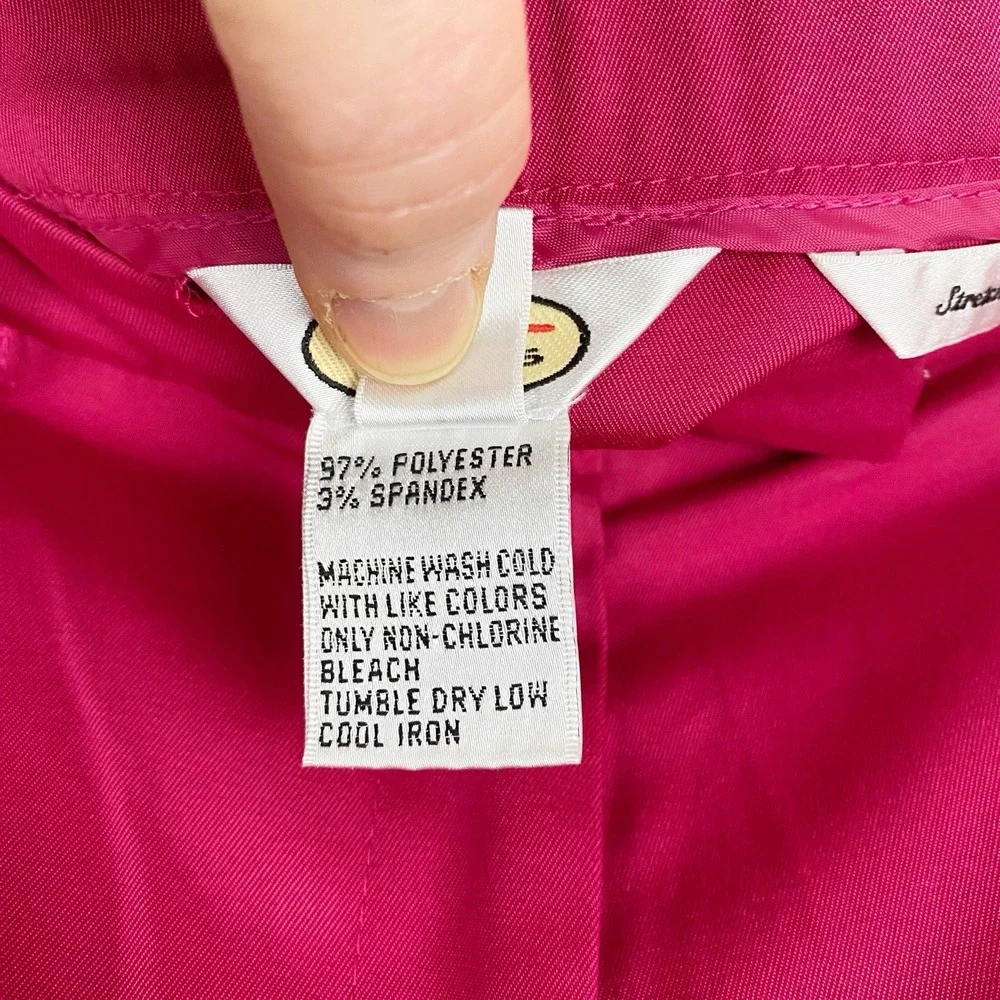 Talbots‎ Stretch Bermuda Knee Length Shorts Womens 8 Pink Fushia Golf